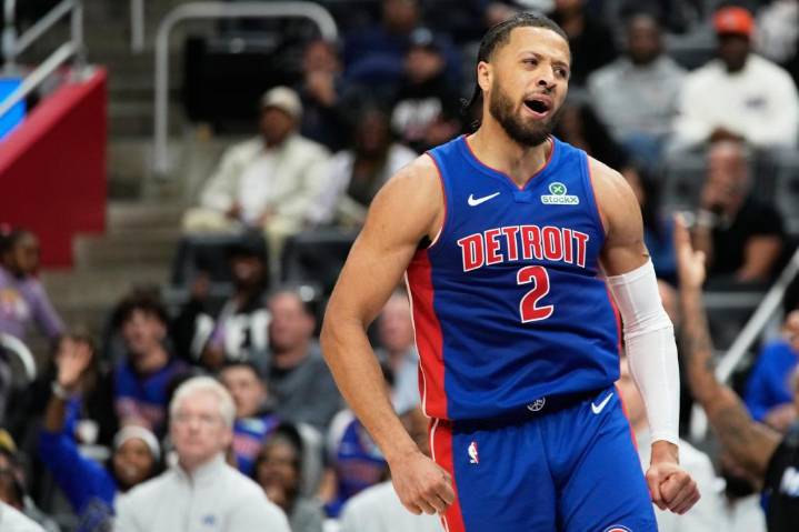 Cunningham logra 30 puntos y 10 asistencias para que Pistons dobleguen 135