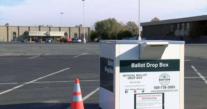 Benton County voters can drop off ballots 24 hours a day until Election Day
