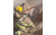 Perforan ducto de gas durante obras y desatan fuga