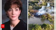 How did South Carolina judge Diane Goodstein's beach house catch fire? Viral video shows waterbody nearby