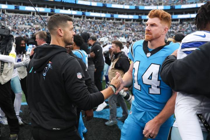 Deadspin | Andy Dalton slated to start for Panthers with Bryce Young ailing