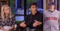 'Shut Up!': Kelly Ripa Scolds Mark Consuelos After He Lectures Show's 'Lighting Guy' for Wearing a Boston Red Sox Jersey