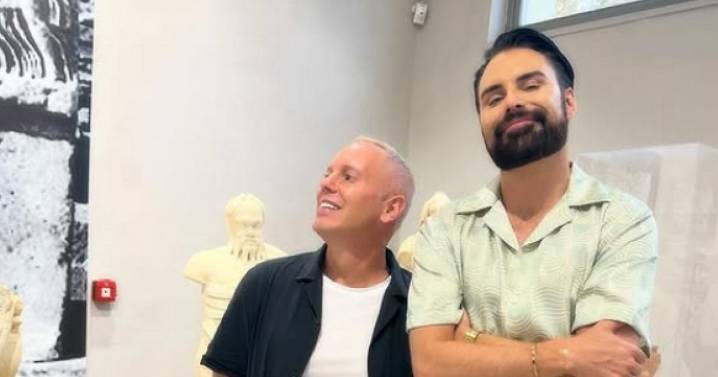 Rylan Clark declares 'it's a wrap' as he gives fans Rob Rinder 'exclusive'