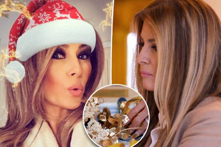 Melania Trump teases White House Christmas decor