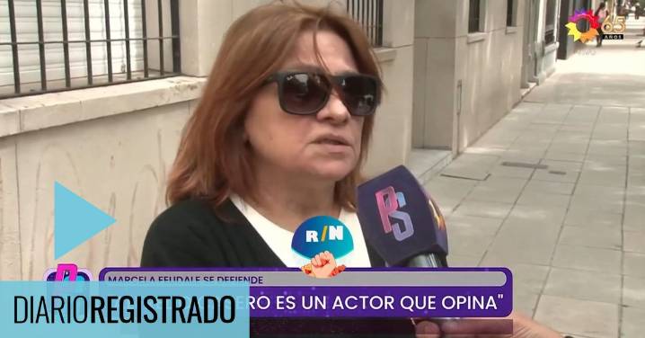 Marcela Feudale le contestó a Alfredo Casero quien la había catalogado de “simple comentarista"