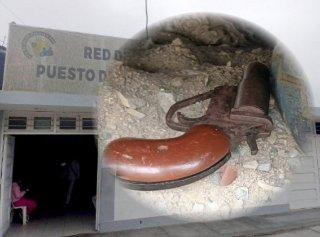 Hallan revolver cerca a Puesto de Salud de Garatea