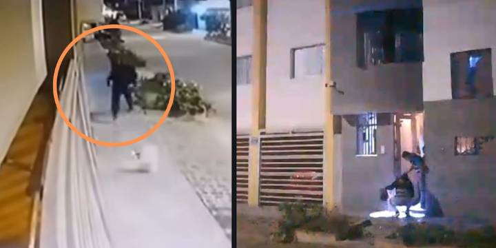Nuevo ataque con explosivo en Trujillo: video registra al atacante dejando dinamita en la puerta de un hotel