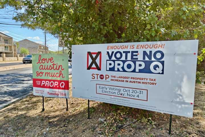 Austin voters weigh Proposition Q, city tax ...