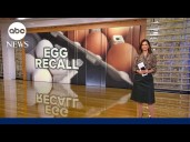 More than 6 million eggs recalled for possible salmonella contamination