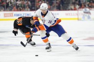 Islanders’ Pierre Engvall Unlikely To Play This Season