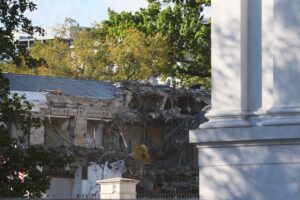 The White House starts demolishing part of the East Wing to build Trump’s ballroom
