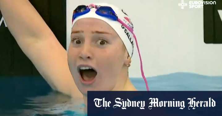 Mollie O'Callaghan: Stuns swimming world with short-course 200m freestyle record in Illinois