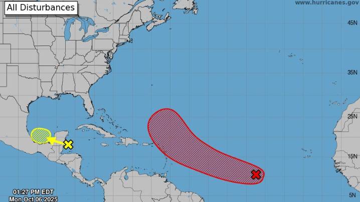 Chances increase for next named storm of hurricane season to form this week