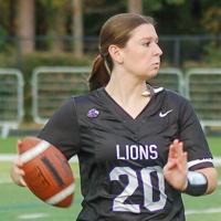 Trinity flag football sweeps Mt. Paran, Hiram on senior night