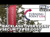 University of Maryland faces backlash over security fee for conservative event