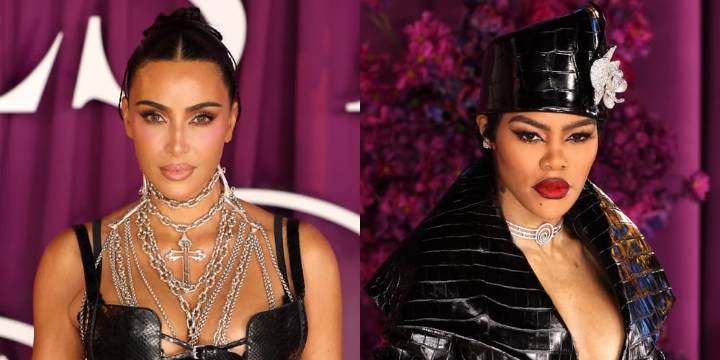 Kim Kardashian & Teyana Taylor Wear Matching Looks at ‘All’s Fair’ London Premiere | All's Fair, Jessica Betts, Kim Kardashian, Kris Jenner, Naomi Watts, Niecy Nash, Sarah Paulson, Teyana Taylor | Cel