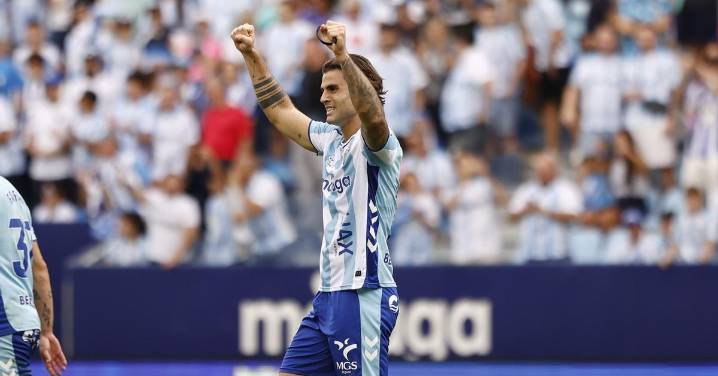 La redención de Jauregi: "Tenía muchas ganas de marcar por fin en La Rosaleda"