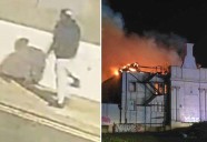 CCTV issued after fire at former Portlands building in Northfleet High Street