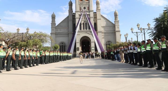Ica: más de 500 policías custodiarán las festividades del Señor de Luren