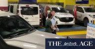 Ibrahim Helmy arrives at ICAC