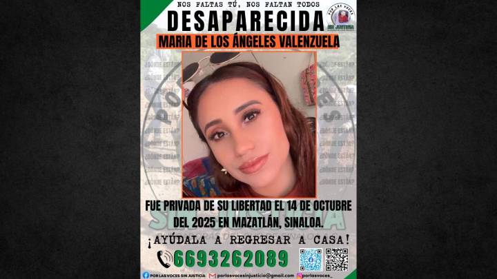 Desaparece la Madre Buscadora María de los Ángeles Valenzuela en Mazatlán, Sinaloa