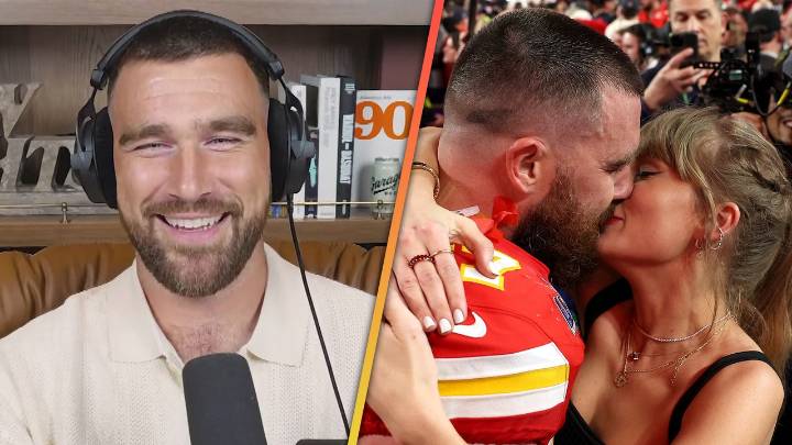 Travis Kelce Reacts to Taylor Swift's Spicy 'Wood' Track He Inspired