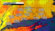 Stormy weather arriving Sunday