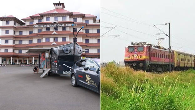 Two platforms, stop for Vande Bharat; When will airport railway station near Cochin International Airport be completed?