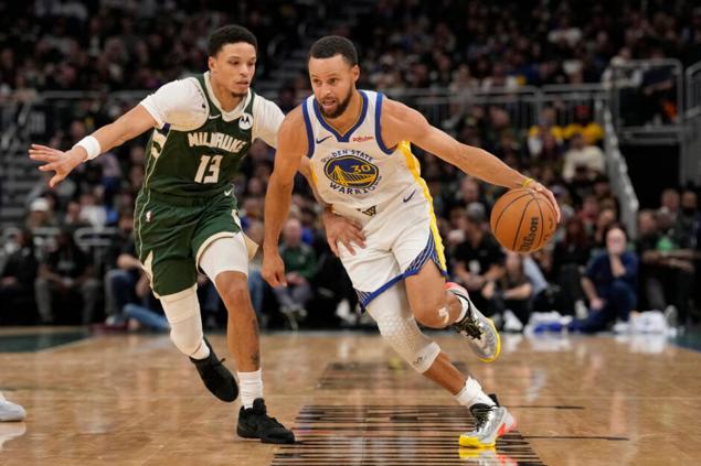 Cayeron los Warriors ante los Bucks sin Giannis 120