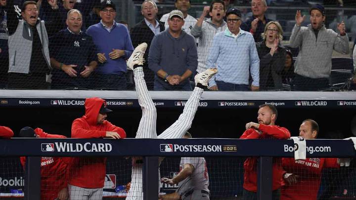 Yankees’ Ryan McMahon reacts to Derek Jeter