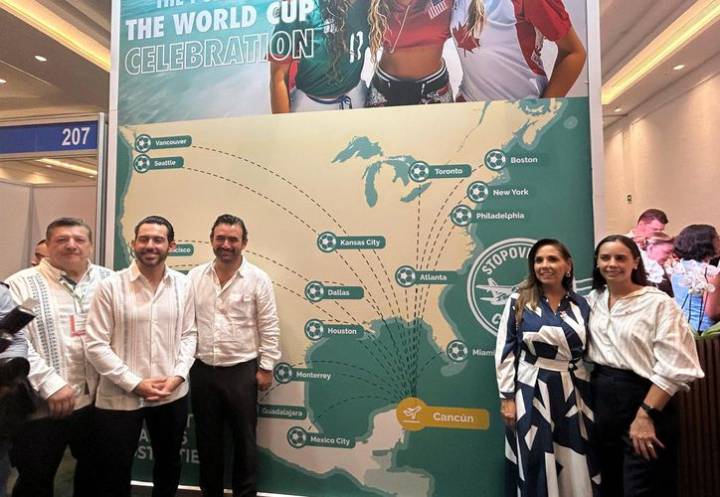 Cancún Travel Mart: Promueven el Caribe mexicano previo a la Copa del Mundo 2026