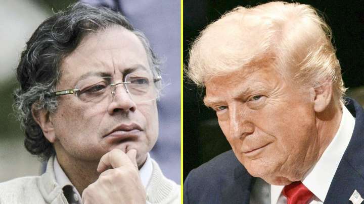 "Calumnias": Petro anuncia acciones legales contra Trump por llamarlo "matón y mal tipo que produce mucha droga"