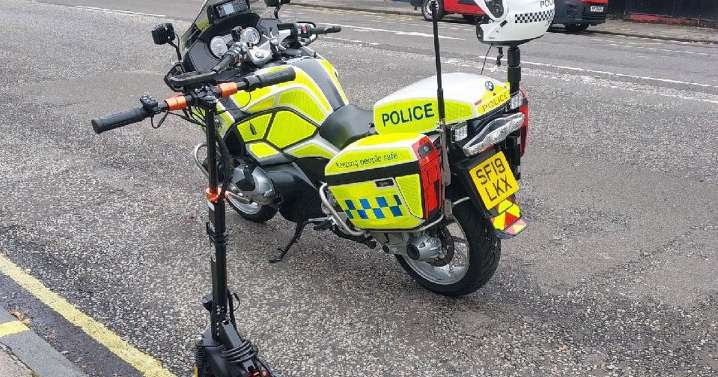 Edinburgh e-scooter seized after police stop rider on busy city road