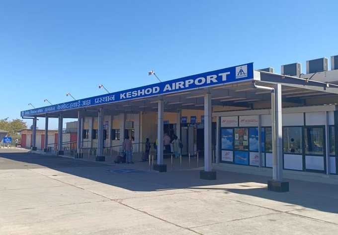 Flight service resumes at Keshod Airport