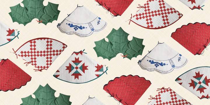 I Just Found the Cutest Christmas Tree Skirts on the Internet
