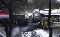 Descartan fallas mecánicas y baches en volcadura y explosión de pipa en Iztapalapa