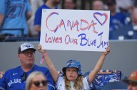 Blue Jays fans arrive in Seattle for Game 3