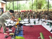 BSF academy marks Dussehra with first-ever ‘drone worship’