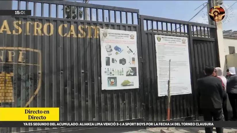 SJL: desconocidos dejaron dos explosivos en el frontis del penal Castro Castro [VIDEO]