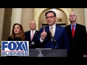 WATCH LIVE: Speaker Johnson, GOP leaders hold press conference as shutdown enters day eight