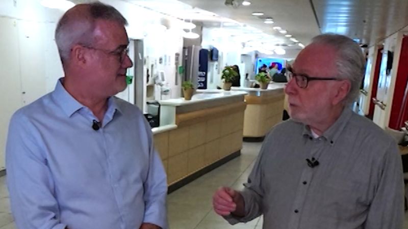 CNN visits hospital where Israeli hostages will be released