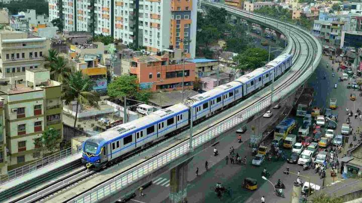 Chennai Metro Rail frequency changed from Oct 20