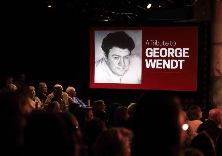 Memories flow as George Wendt gets a street named in his honor