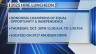 Honoring Champions of Equal Opportunity and Independence luncheon set for Thursday