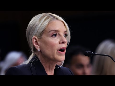 Attorney General Pam Bondi testifies at Senate hearing on DOJ leadership