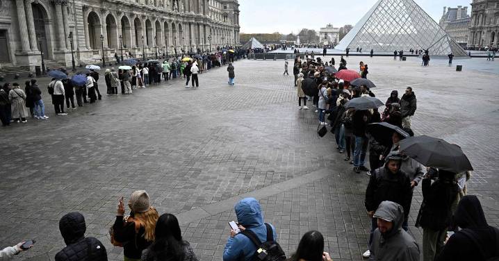 Un informe revela la carencia de cámaras en el sector del Louvre asaltado