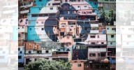 Mural en Petare: José Gregorio Hernández inmortalizado por el artista Alejandro Molina
