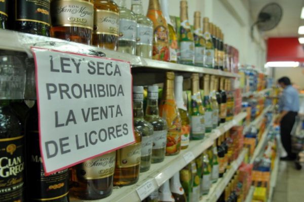 Habrá ley seca en varias zonas del país este sábado 18 de octubre por elecciones de Consejos de Juventud