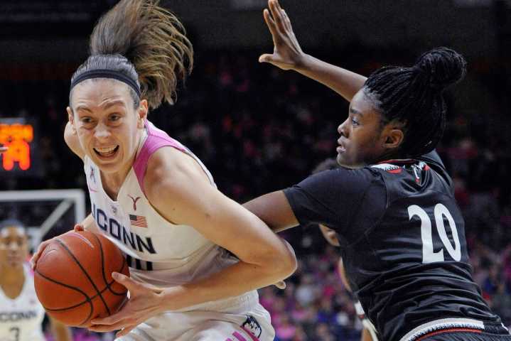 Central NY native Breanna Stewart makes list of greatest women’s college basketball players