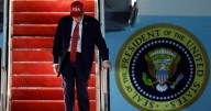 Trump assassination fears as hunting stand 'with line of sight to Air Force One exit' found